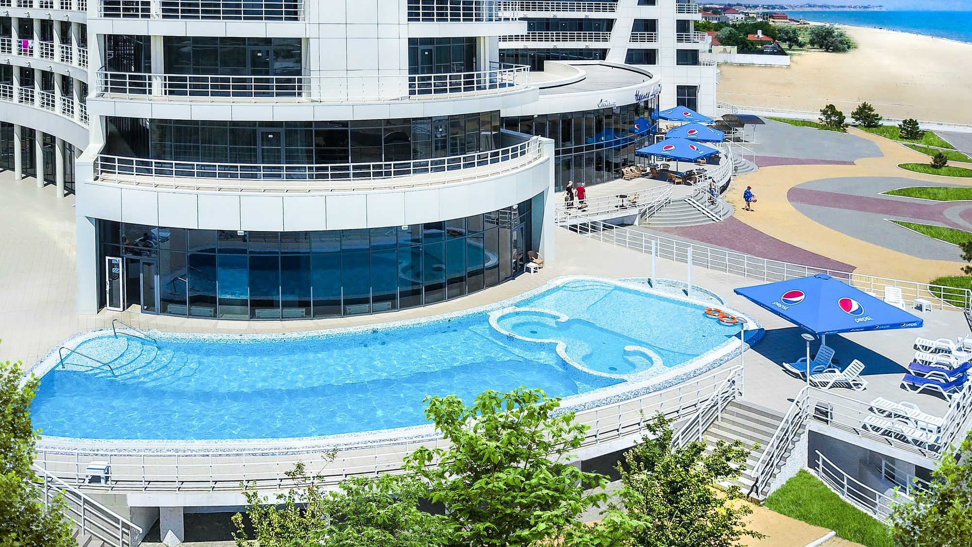 Bugaz Sea View Hotel Hrîbivka Exterior foto